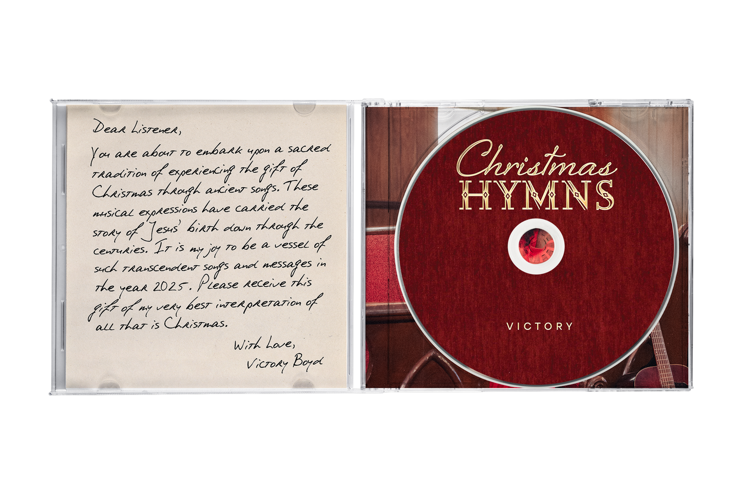 Christmas Hymns CD (Autographed)